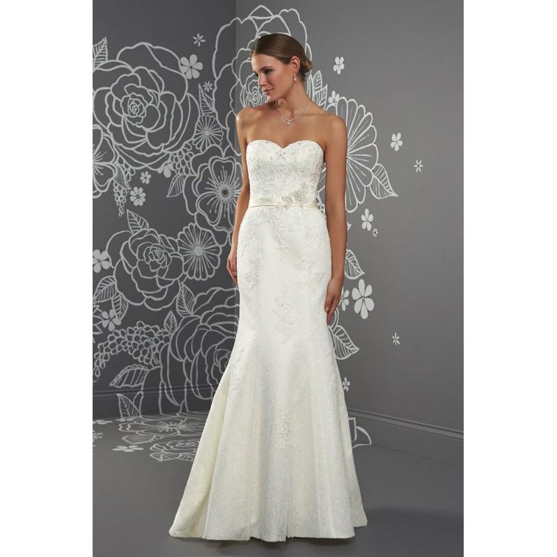 زفاف - Lydia by Romantica of Devon - Lace Floor Sweetheart  Strapless Mermaid Wedding Dresses - Bridesmaid Dress Online Shop