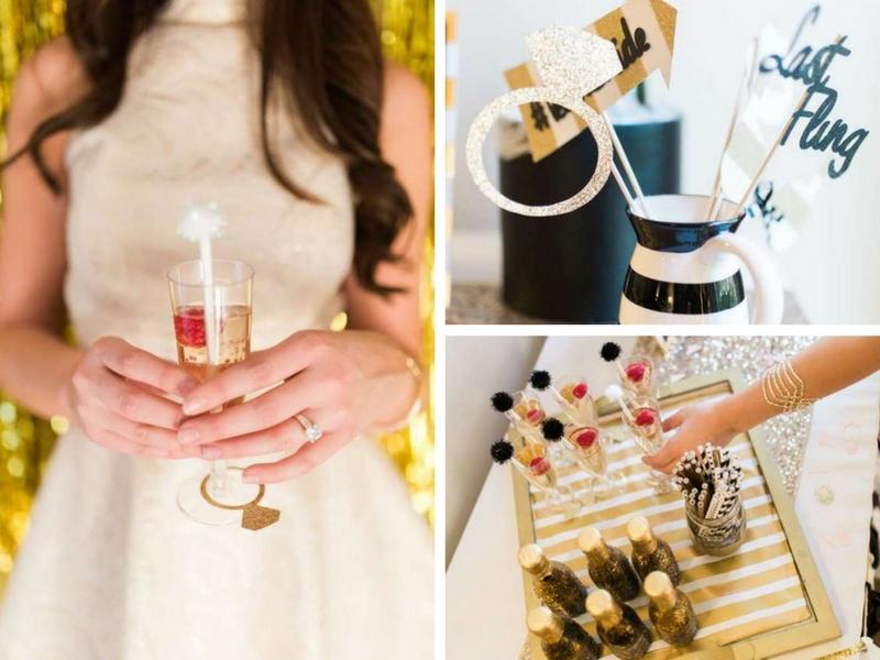 Mariage - Golden Glamour Bridal Party - Bridal Shower Ideas - Themes