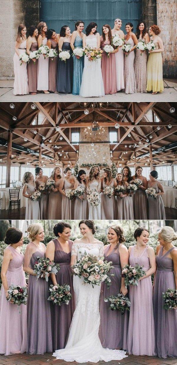 Wedding - Trending-Top 10 Mismatched Bridesmaid Dresses Inspiration For 2018