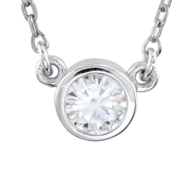 زفاف - GIA 0.90 Carat Round Diamond Bezel Solitaire Pendant Necklace, Anniversary Gifts for Women, Fine Jewelry Gifts, Custom Jewelers, Christmas - $5540.00 USD