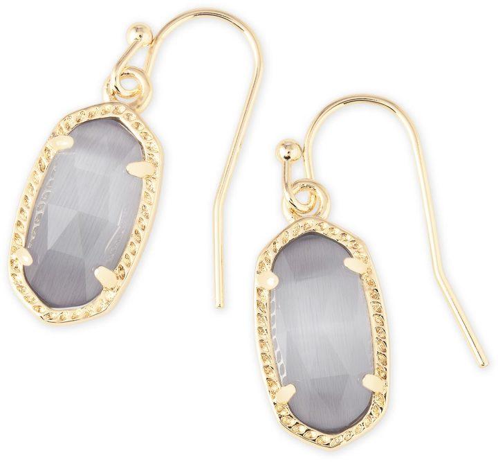 Mariage - Lee Gold Earrings in Slate
