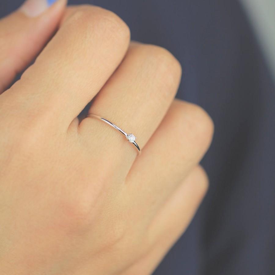 Mariage - Diamond Wedding Band, Diamond Wedding Ring, Diamond Engagement Band, Diamond Engagement Ring, Solitaire Diamond Ring