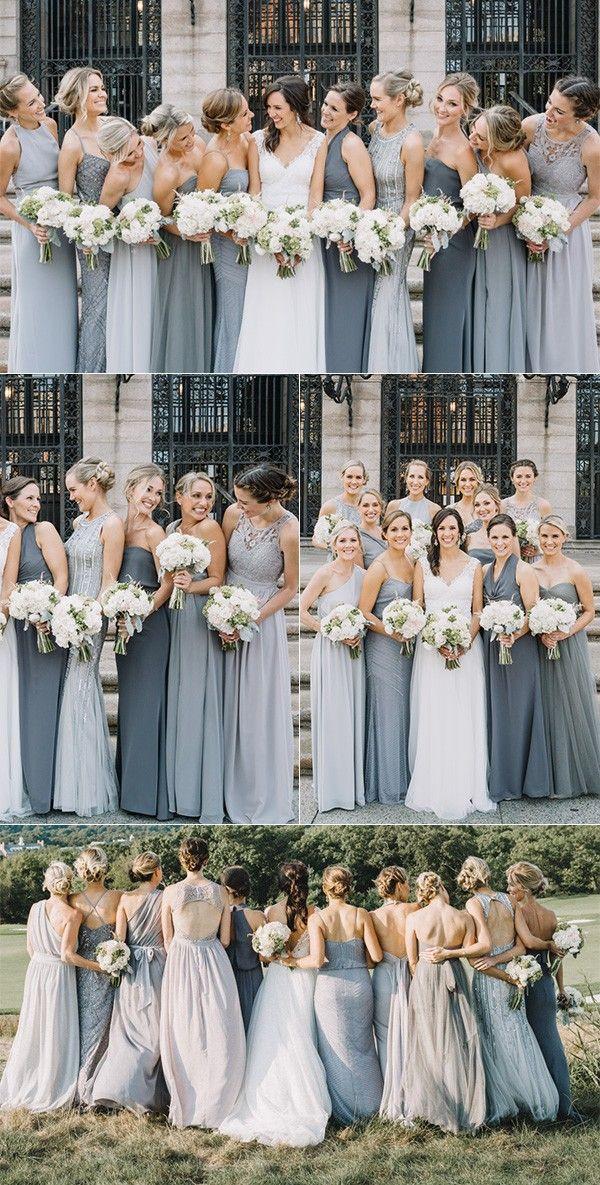 Hochzeit - Trending-Top 10 Mismatched Bridesmaid Dresses Inspiration For 2018