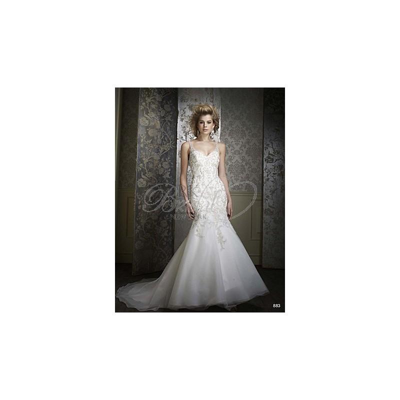 Mariage - Alfred Angelo Sapphire Bridal Spring 2014- Style 883 - Elegant Wedding Dresses