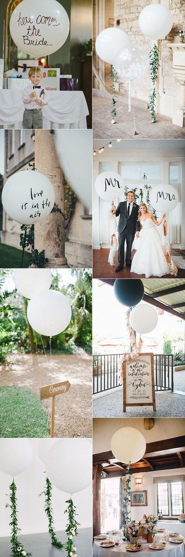 Hochzeit - 18 Awesome Wedding Ideas To Use Balloons