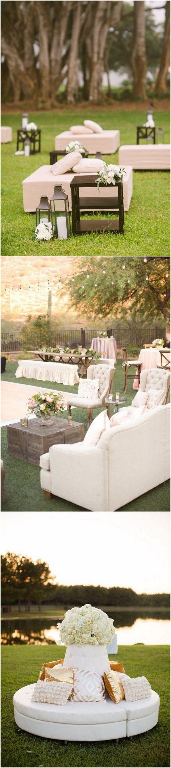 Mariage - 20 Creative Wedding Reception Lounge Area Ideas - Page 3 Of 3