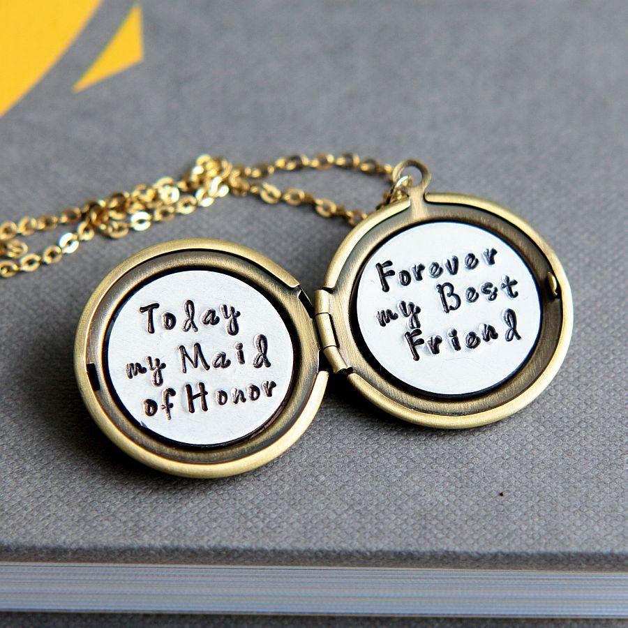 Свадьба - Maid of Honor Gift, Maid of Honor Proposal gift, Bridesmaid Gift, Maid of Honor jewelry, Will You Be My Maid of Honor, Matron of Honor Gift