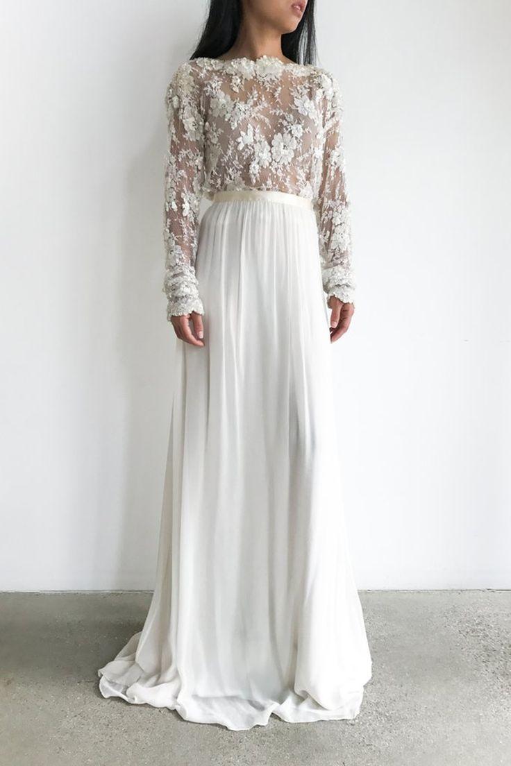 زفاف - 30 Stunning Long Sleeve Wedding Dresses