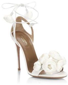 Hochzeit - Aquazzura Wildflower Bridal Sandals