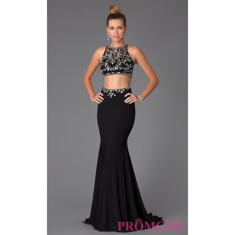 Mariage - Floor Length Two Piece Jewel Embellished Prom Dress - Brand Prom Dresses