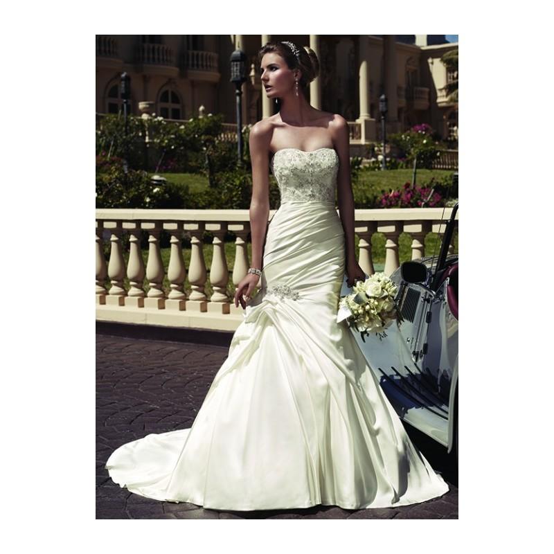 Wedding - Casablanca Bridal 2104 Fit & Flare Wedding Dress - Crazy Sale Bridal Dresses