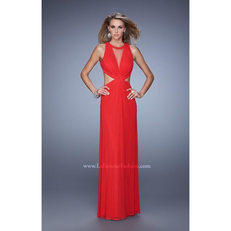 Wedding - Evergreen La Femme 21146 - Cut-outs Open Back Sexy Dress - Customize Your Prom Dress