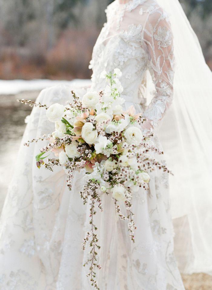 Mariage - Inspired By Nature: Winter Wedding Flowers By Sarah Winward - Once Wed