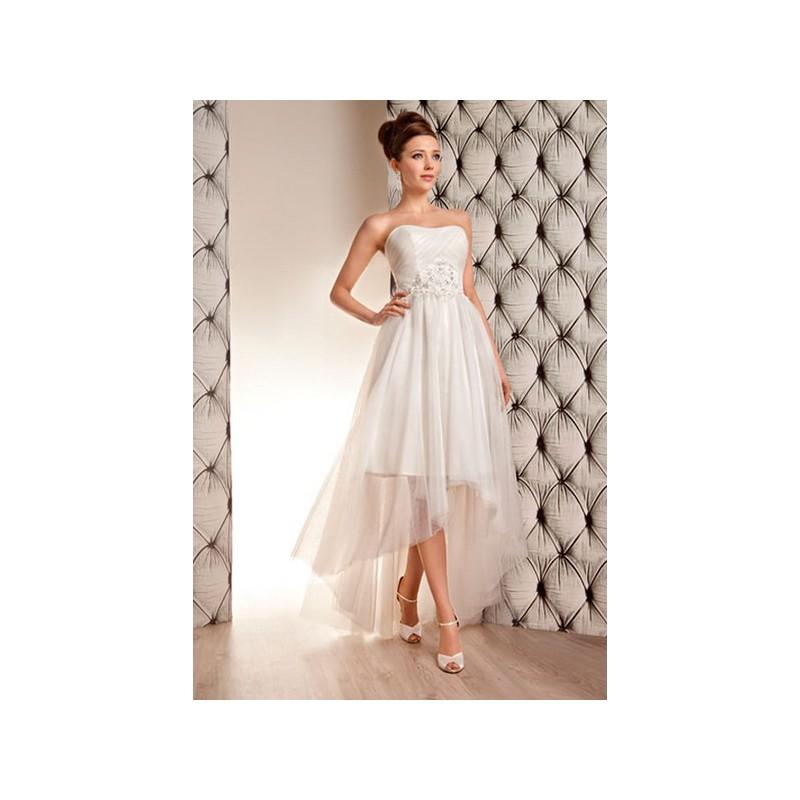 Mariage - Vestido de novia de OreaSposa Modelo L653 - 2014 Evasé Palabra de honor Vestido - Tienda nupcial con estilo del cordón