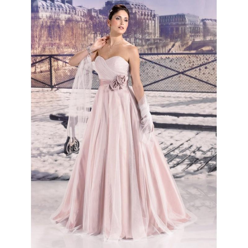 زفاف - Miss Paris, 133-13 rosybrown - Superbes robes de mariée pas cher 