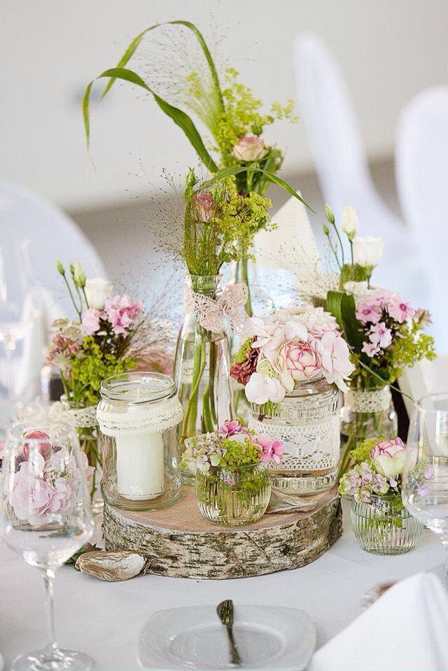 Wedding - Wooden Stand For Centerpieces