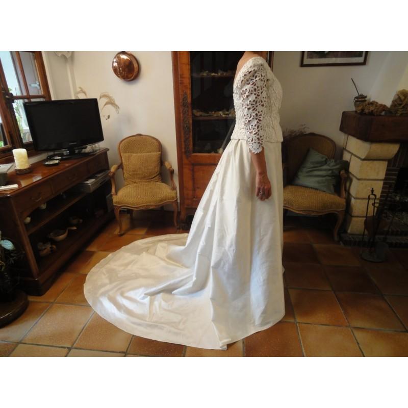 Mariage - FRENCH WEDDING GOWN - Hand-made Beautiful Dresses
