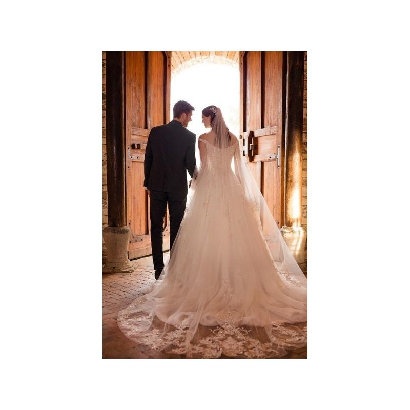 Wedding - Essense of Australia 2018 Princesa Barco - Tienda nupcial con estilo del cordón