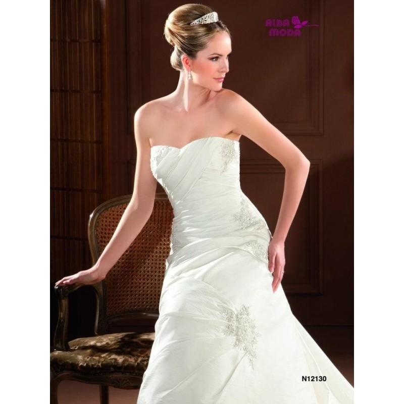 زفاف - 12130 (Alba Moda) - Vestidos de novia 2018 