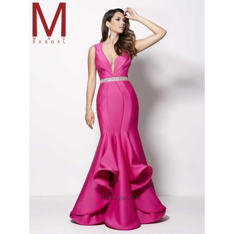 Свадьба - Mac Duggal Royalty - Style 85463Y - Formal Day Dresses