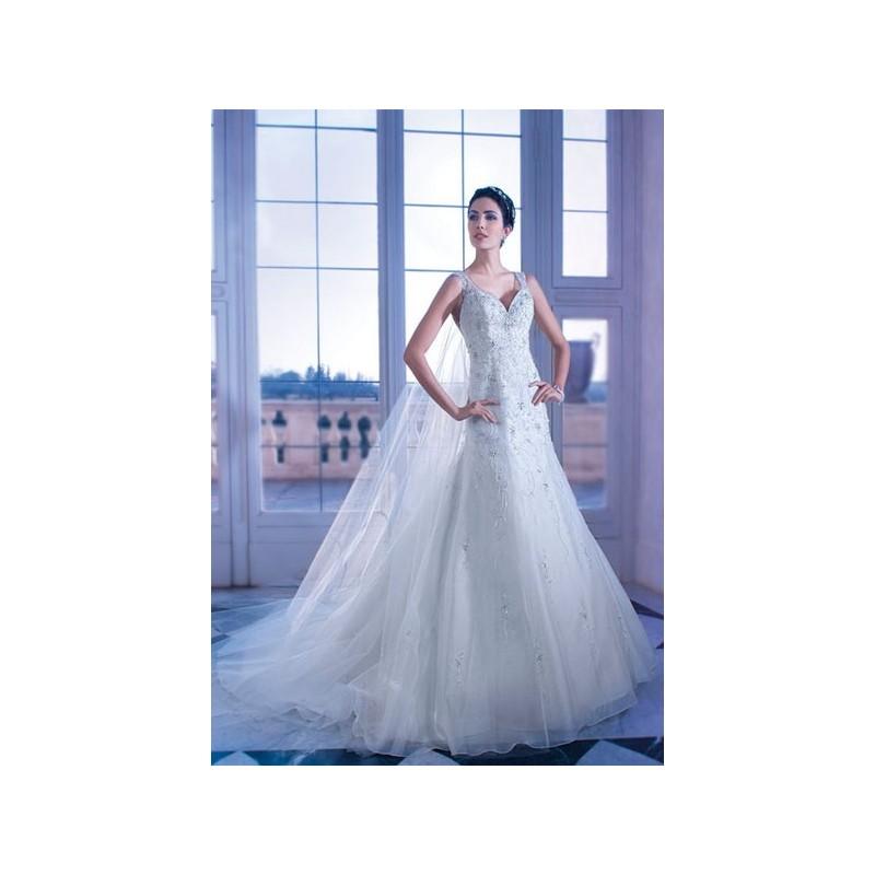 Hochzeit - Vestido de novia de Demetrios Modelo 559 - 2014 Evasé Tirantes Vestido - Tienda nupcial con estilo del cordón