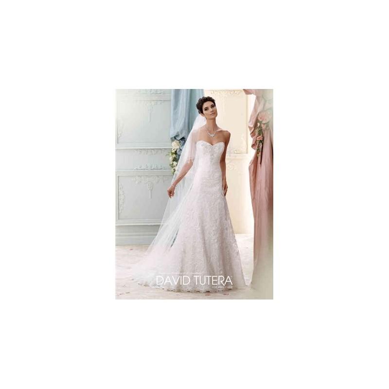 Wedding - David Tutera for Mon Cheri Wedding Dress Style No. 215271 - Brand Wedding Dresses