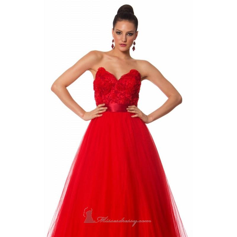 زفاف - Laced Sweetheart Gown Dress by Nika Formals 9018 - Bonny Evening Dresses Online 