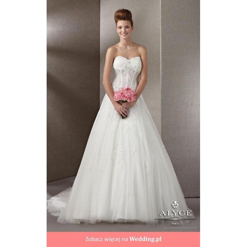 Wedding - Alyce - 7860 Claudine for Alyce Bridal Floor Length Sweetheart A-line Sleeveless Long - Formal Bridesmaid Dresses 2018
