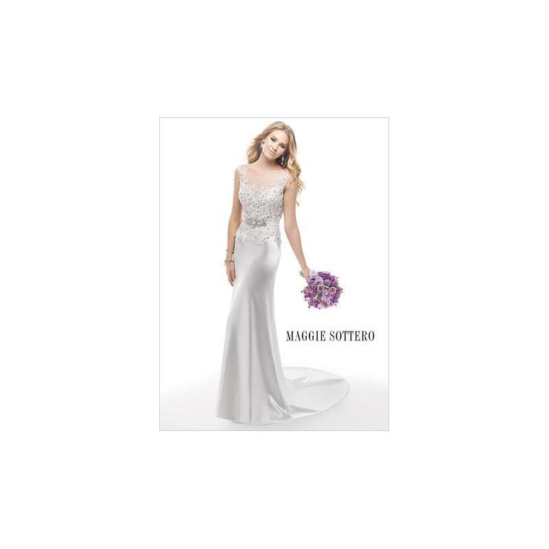 Hochzeit - Maggie Bridal by Maggie Sottero Connor Marie-4MS898MC - Branded Bridal Gowns