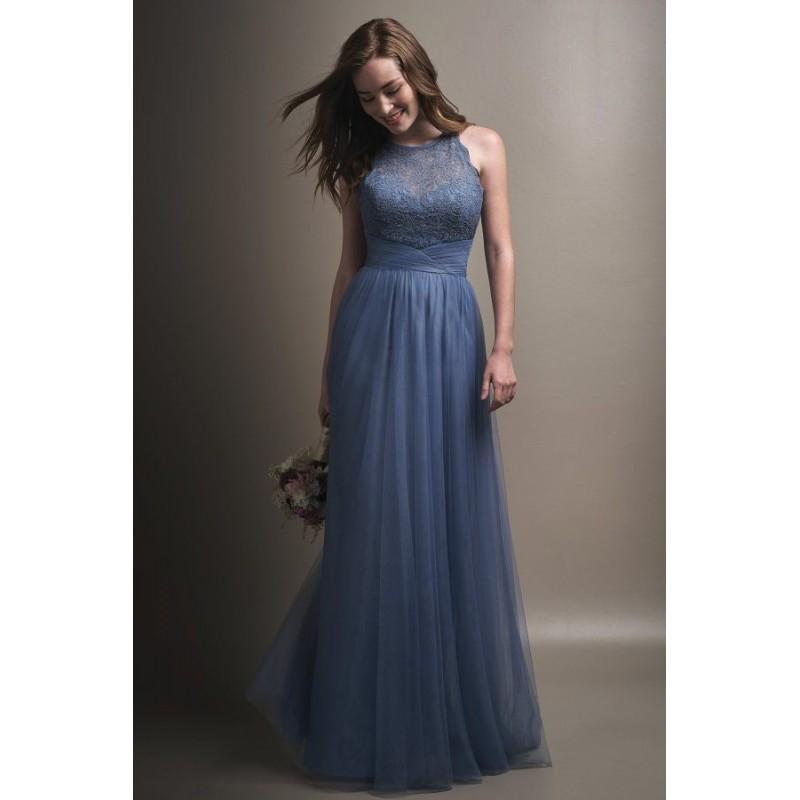 Свадьба - Style L194009 by Jasmine Belsoie - Lace  Tulle Floor Halterneck  High Column Jasmine Belsoie - Bridesmaid Dress Online Shop