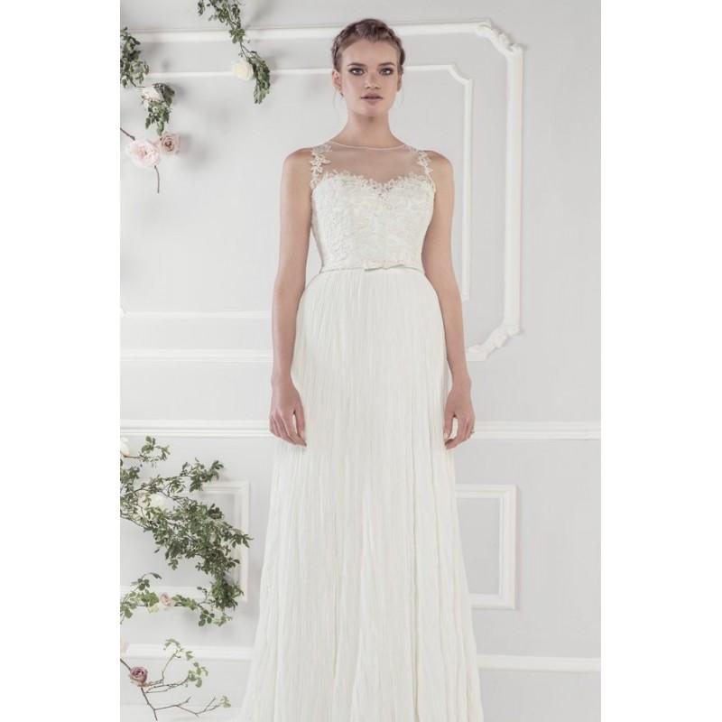 زفاف - Style 19056VL by Ellis Rose - A-line ChiffonLaceTulle Floor length Sleeveless Dress - 2018 Unique Wedding Shop