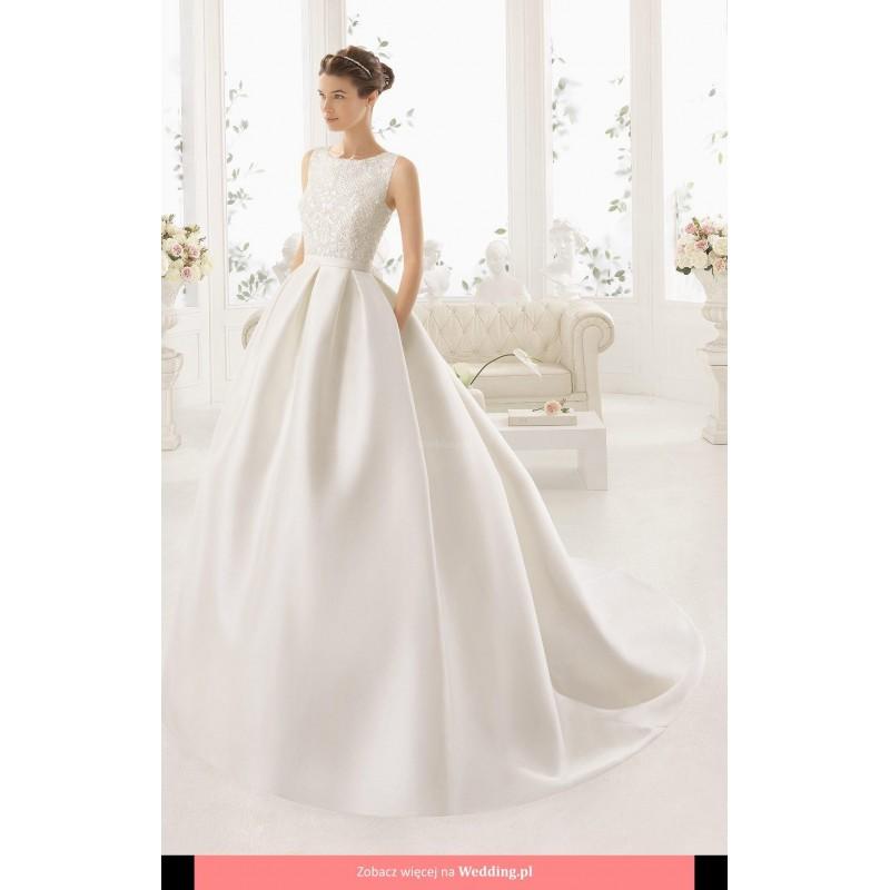 زفاف - Aire Barcelona - Arcilla 2017 Floor Length Boat Princess Sleeveless Long - Formal Bridesmaid Dresses 2018