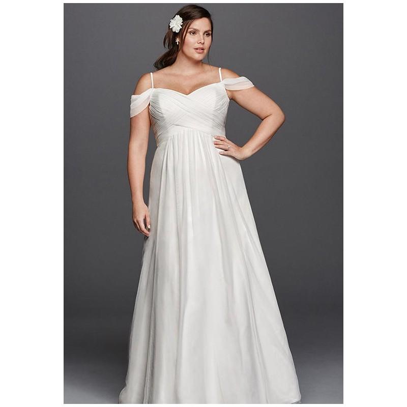 Mariage - David's Bridal Galina Style 9WG3779 Wedding Dress - The Knot - Formal Bridesmaid Dresses 2018