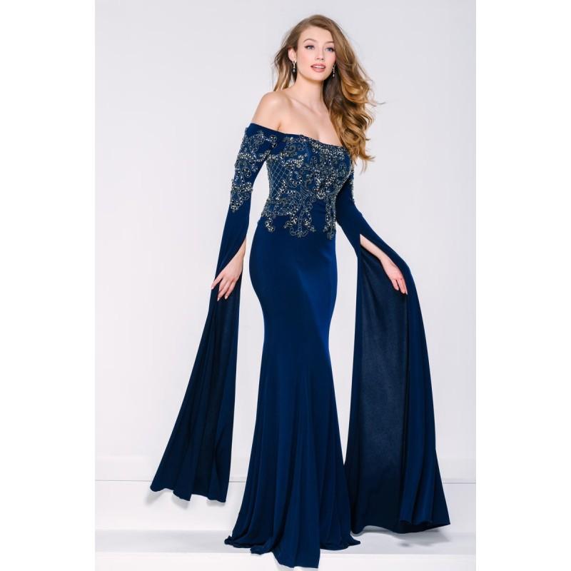 Hochzeit - Jovani 39530 Off the Shoulder Prom Dress - Brand Prom Dresses