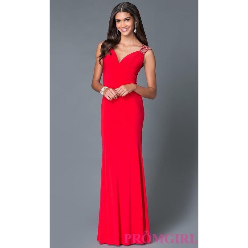 Mariage - Long Chiffon Sweetheart Prom Dress TE-4046 from Temptation - Brand Prom Dresses