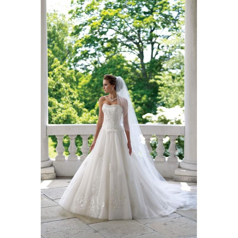 زفاف - Mon Cheri 113221 - Lulu Mon Cheri Wedding Dresses David Tutera - Rosy Bridesmaid Dresses