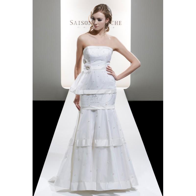 Wedding - Saison Blanche Bridal Spring 2012 - Style 8013 - Elegant Wedding Dresses