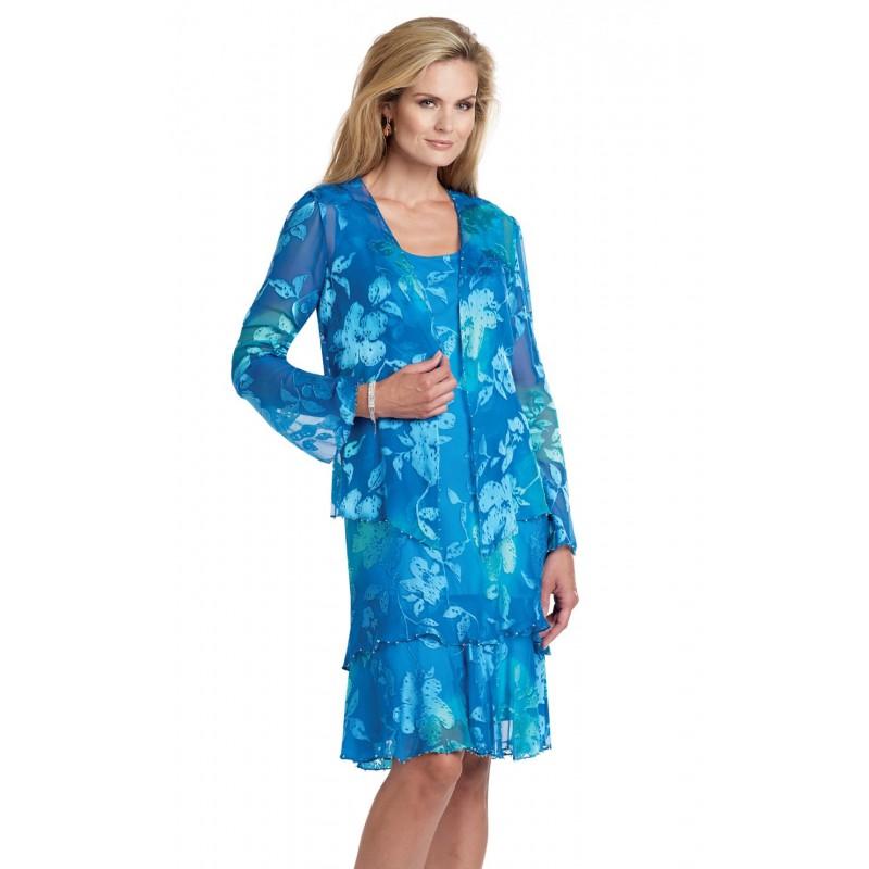 زفاف - Double Tiered Skirt Dress by Capri by Mon Cheri CP11508 - Bonny Evening Dresses Online 