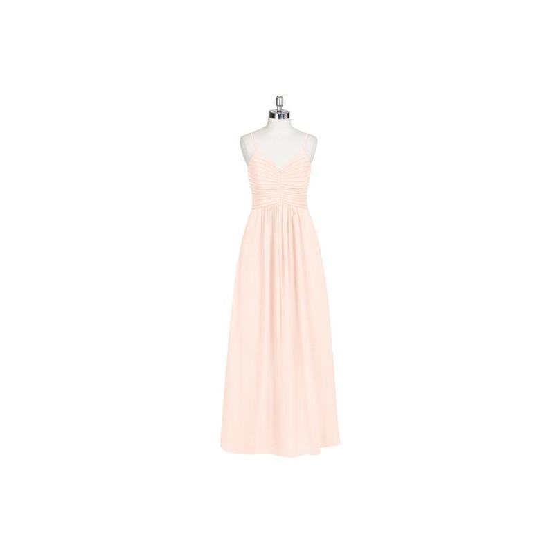 Mariage - Pearl_pink Azazie Paola - Chiffon Floor Length Back Zip Sweetheart Dress - Simple Bridesmaid Dresses & Easy Wedding Dresses