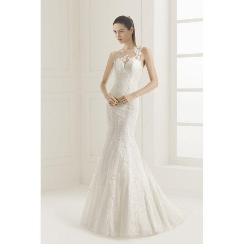 زفاف - Style Ezequiel by Rosa Clará Two - Chapel Length LaceTulle Illusion Floor length Mermaid Dress - 2018 Unique Wedding Shop
