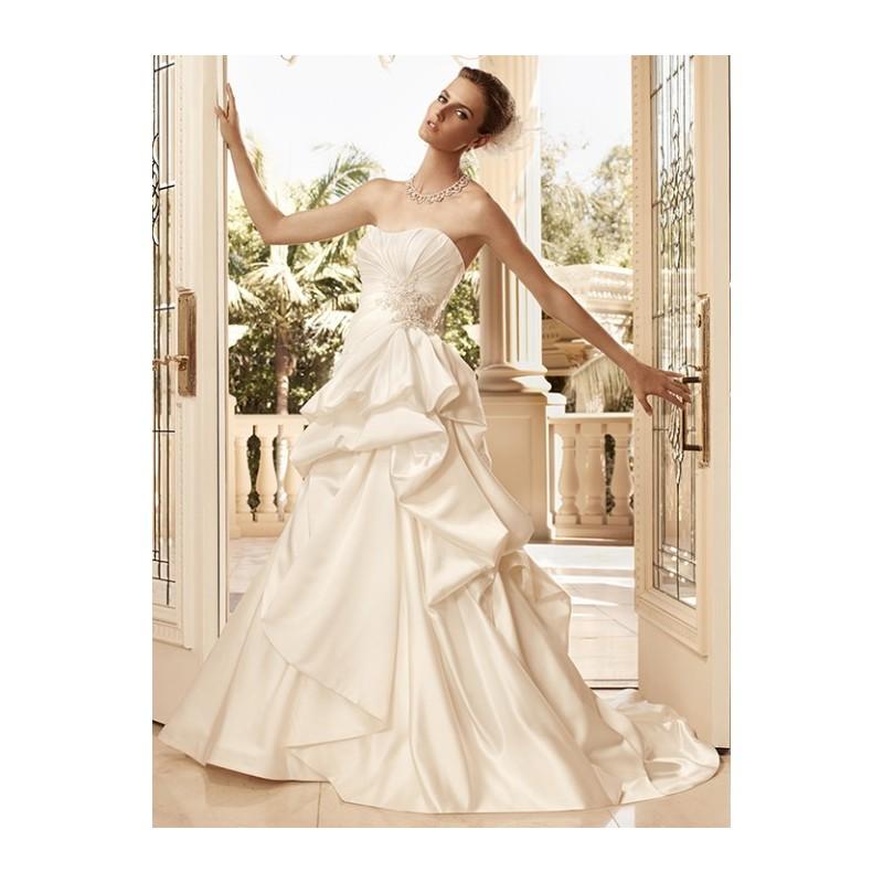 Hochzeit - Casablanca Bridal 2111 Satin A Line Wedding Dress - Crazy Sale Bridal Dresses