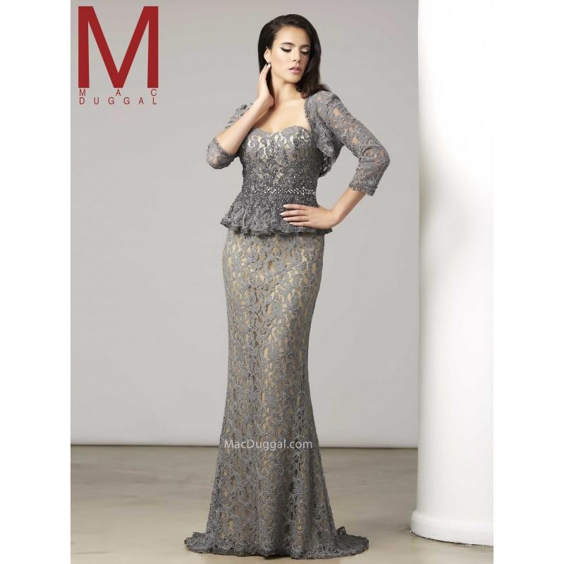زفاف - Mac Duggal Couture - Style 62165D - Formal Day Dresses