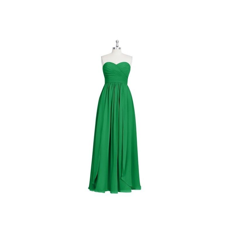 زفاف - Emerald Azazie Jasmine - Sweetheart Chiffon Floor Length Back Zip Dress - Charming Bridesmaids Store