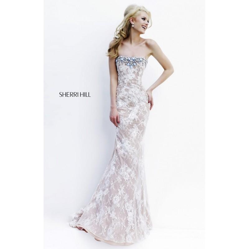Wedding - Sherri Hill Prom Dresses Style 11256 -  Designer Wedding Dresses