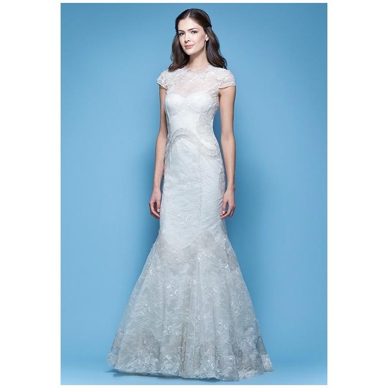 Mariage - Carolina Herrera JESSICA - Mermaid Natural Floor Sweep Lace - Formal Bridesmaid Dresses 2018
