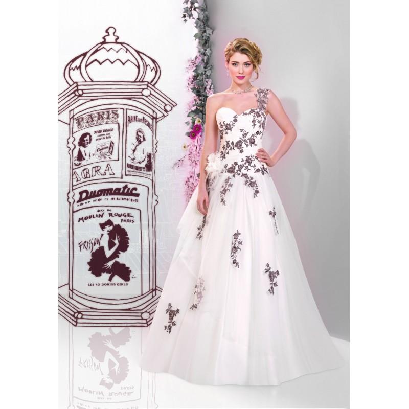 زفاف - Robes de mariée Miss Paris 2016 - 163-06 - Superbe magasin de mariage pas cher