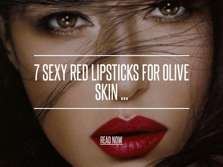 Свадьба - 7 Sexy Red Lipsticks For Olive Skin ...