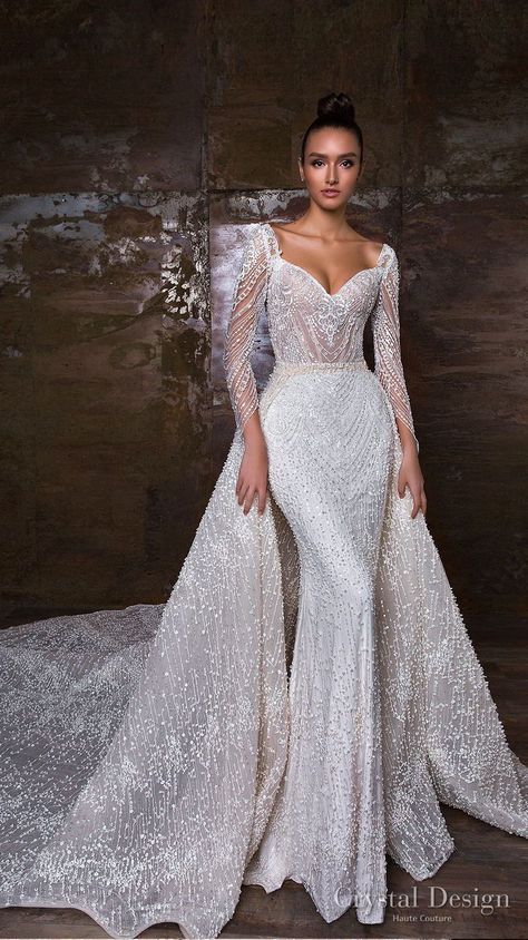 Hochzeit - Crystal Design 2018 Wedding Dresses — “Royal Garden” & Haute Couture Bridal Collections