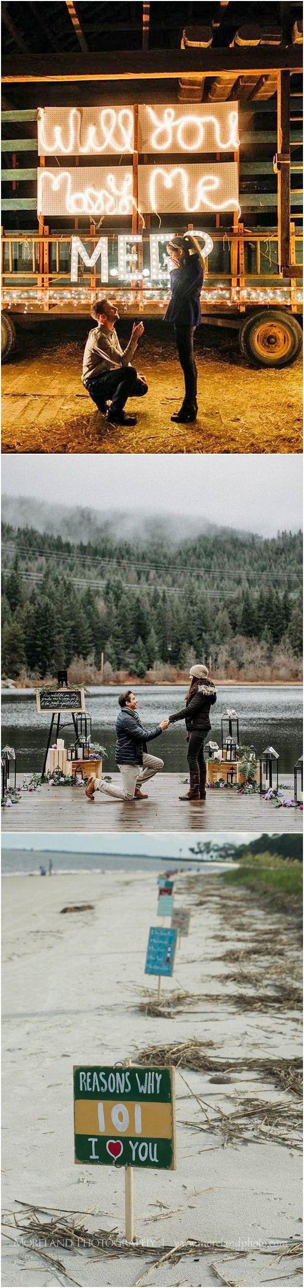 زفاف - 15 Most Romantic Wedding Proposal Ideas