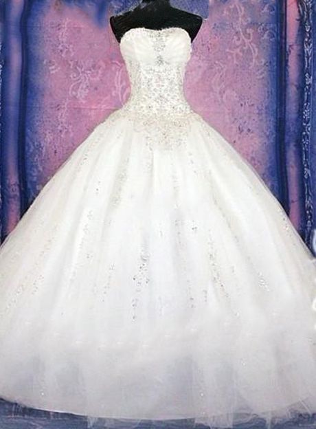 زفاف - $226.59 Dresswe.com SUPPLIES Charming Sweetheart Beading Lace-UP Court Train Wedding Dress